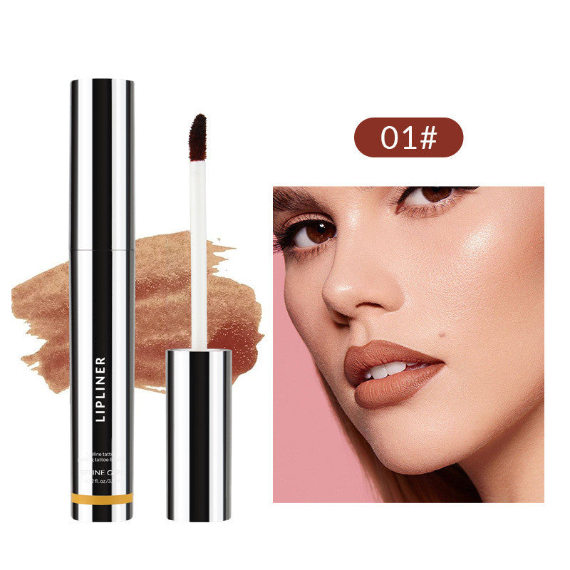 🔥Köp 1 och få 1 gratis🥳Lip Liner Peel Off Lip Tatuering Lip Stain Långvarig Stanna i Makeup Närande