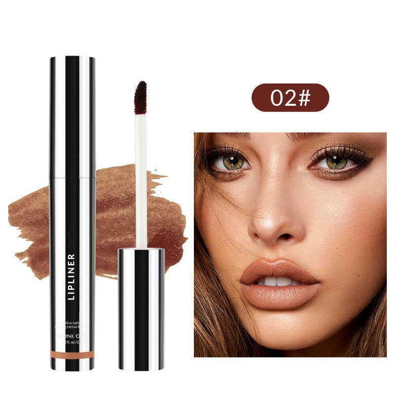 🔥Köp 1 och få 1 gratis🥳Lip Liner Peel Off Lip Tatuering Lip Stain Långvarig Stanna i Makeup Närande