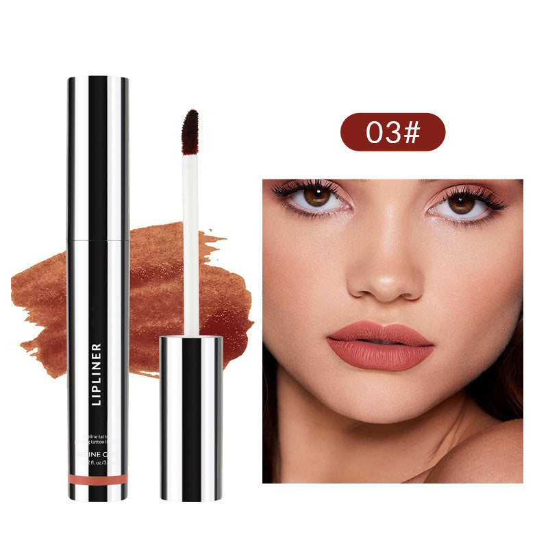 🔥Köp 1 och få 1 gratis🥳Lip Liner Peel Off Lip Tatuering Lip Stain Långvarig Stanna i Makeup Närande