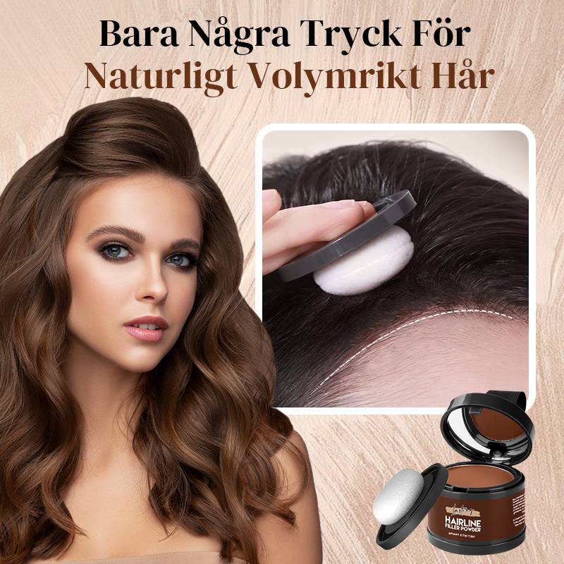 🔥Köp 1 få 1 gratis 💗 Hållbar Hårlinje Fyller Pulver