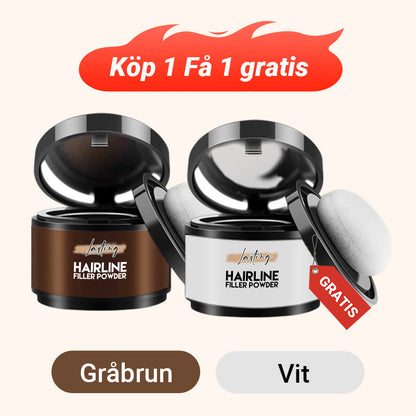 🔥Köp 1 få 1 gratis 💗 Hållbar Hårlinje Fyller Pulver