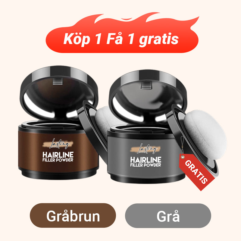 🔥Köp 1 få 1 gratis 💗 Hållbar Hårlinje Fyller Pulver