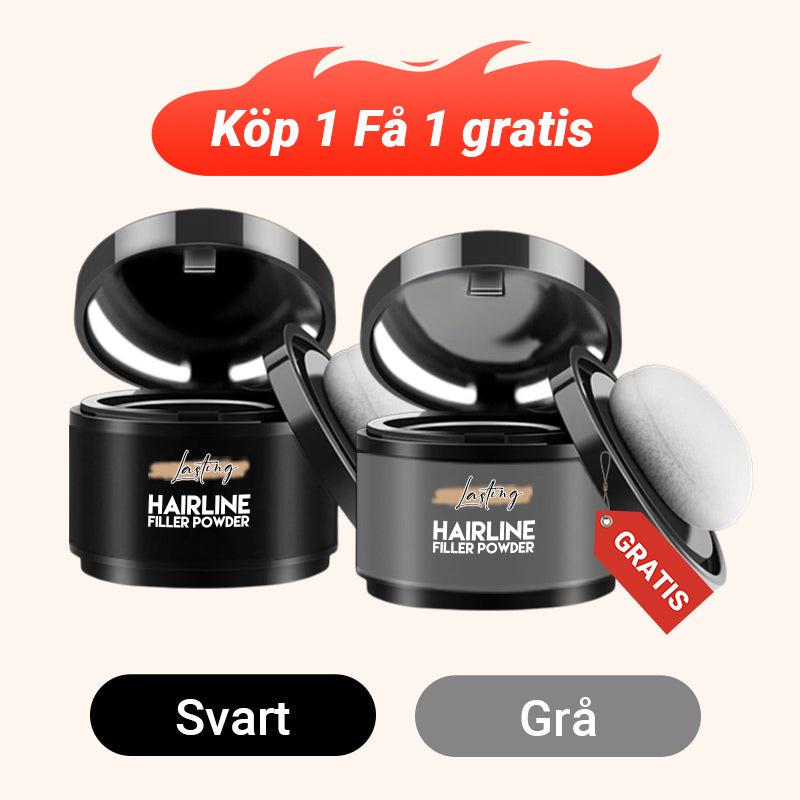 🔥Köp 1 få 1 gratis 💗 Hållbar Hårlinje Fyller Pulver