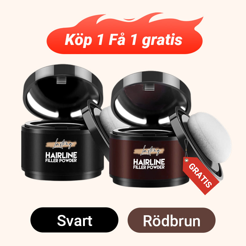 🔥Köp 1 få 1 gratis 💗 Hållbar Hårlinje Fyller Pulver