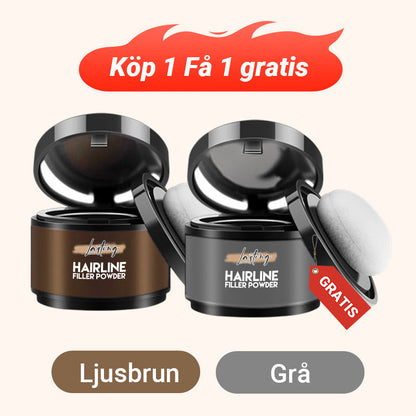 🔥Köp 1 få 1 gratis 💗 Hållbar Hårlinje Fyller Pulver