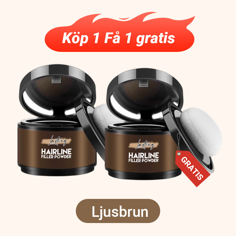 🔥Köp 1 få 1 gratis 💗 Hållbar Hårlinje Fyller Pulver