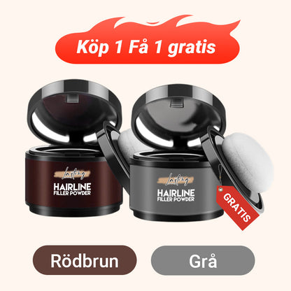 🔥Köp 1 få 1 gratis 💗 Hållbar Hårlinje Fyller Pulver