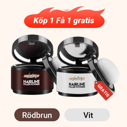 🔥Köp 1 få 1 gratis 💗 Hållbar Hårlinje Fyller Pulver