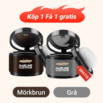 🔥Köp 1 få 1 gratis 💗 Hållbar Hårlinje Fyller Pulver