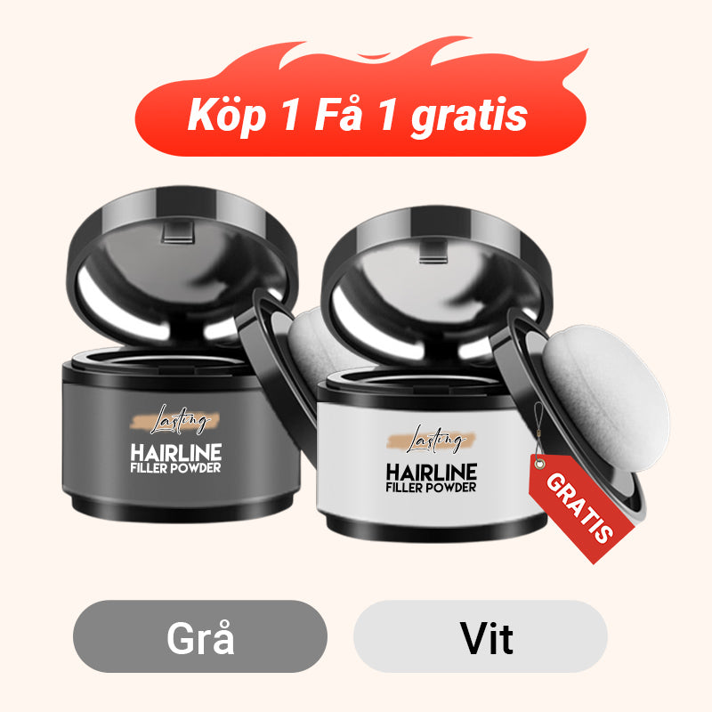 🔥Köp 1 få 1 gratis 💗 Hållbar Hårlinje Fyller Pulver